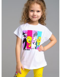 Фуфайка трикотажная для девочек футболка Playtoday kids
