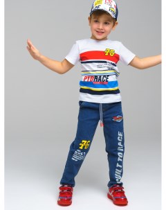 Брюки текстильные джинсовые для мальчиков Playtoday kids