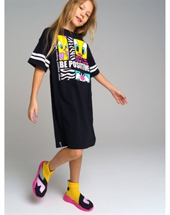 Платье трикотажное для девочек Playtoday tween