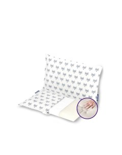 Комфортная детская подушка memory с защитой от вирусов и бактерий 48х30 Intellecta