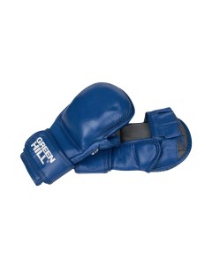 Перчатки для боевого самбо FIAS MMA 0117u синий Green hill