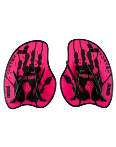 Лопатки для плавания Vortex Evolution Hand Paddle розово черный Arena