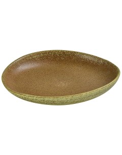 Тарелка оригинальная плоская Seashore Kuraish Kenai ceramics