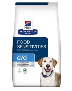 Сухой корм Prescription Diet d d Canine Skin Support Duck Rice диета для собак 1 5 кг Hill`s
