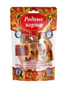 Лакомство для собак Традиционные потроха говяжьи 0 03 кг Родные корма