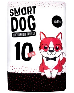 Впитывающие пеленки для собак 60х90 30 шт Smart dog пелёнки