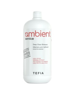 Шампунь для глубокой очистки волос Deep Clean Shampoo 1000 мл Ambient Tefia