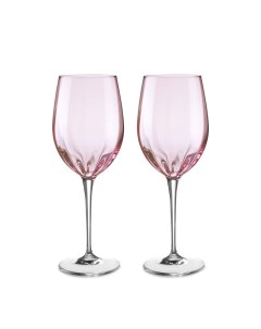 Набор бокалов для красного вина 470 мл Monalisa 2 шт розовый Le stelle