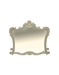 Зеркало Bianco 100 бежевое сусальное золото Misty