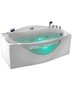 Акриловая ванна G9072 K R белая Gemy