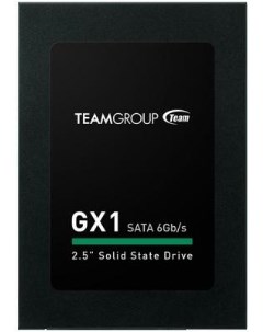 Твердотельный накопитель SSD 2 5 120 Gb GX1 Read 500Mb s Write 320Mb s 3D NAND TLC T253X1120G0C101 Team