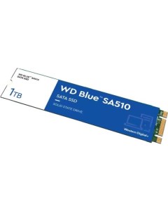 Твердотельный накопитель SSD M 2 1 Tb Blue SA510 Read 560Mb s Write 520Mb s 3D NAND TLC WDS100T3B0B Western digital