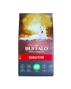 Корм для собак Sensitive для средних и крупных пород ягненок сух 14кг Mr.buffalo