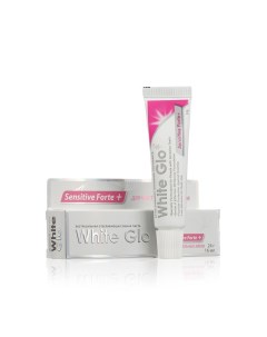 Зубная паста отбеливающая Sensitive Forte для чувствительных зубов 24г White glo
