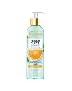 Fresh Juice Увлажняющий мицеллярный гель для умывания Апельсин 190 мл Bielenda