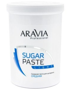 Сахарная паста для шугаринга Лёгкая 1500 гр Aravia professional
