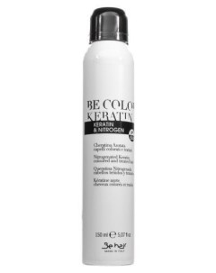 Be Color Лосьон для восстановления сухих пористых и поврежденных волос с кератином и азотом 150 мл Be hair