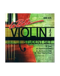 Струны для скрипки 680 4 4 La bella