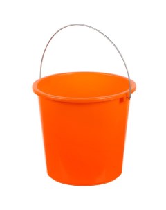 Ведро пластик 5 л оранжевое хозяйственное Мандарин ИК 09940000 Беросси