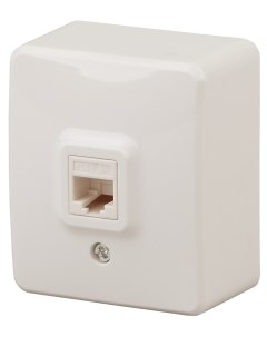 Розетка Интернет RJ 45 IP20 ЭКСПЕРТ 11 3203 02 Б0020731 Era