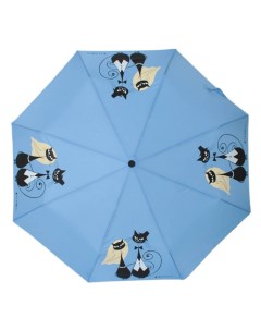 Зонт женский 160401 FJ голубой Flioraj