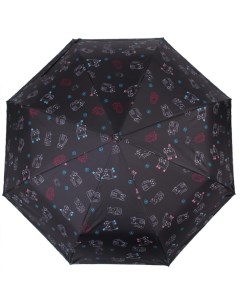 Зонт женский 102135 ZM черный Zemsa
