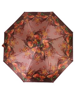 Зонт женский 112195 ZM коричневый Zemsa