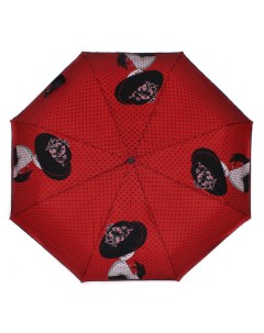 Зонт женский 121203 FJ красный Flioraj