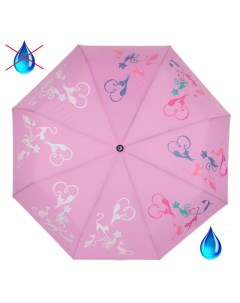 Зонт женский 210616 FJ розовый Flioraj