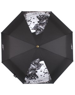 Зонт женский 16071 FJ черный Flioraj