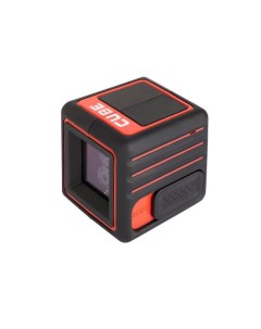 Лазерный уровень Cube Basic Edition А00341 погрешность 0 2 мм м вес 0 24 кг 2 луча красный лазер Ada