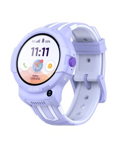 Детские смарт часы KidPhone 4G Wink фиолетовый Elari