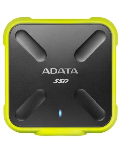 Внешний жесткий диск SD700 External ASD700 512GU3 CYL желтый Adata
