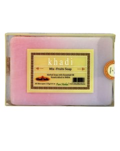 Натуральное очищающее мыло Микс Фрукты 125 Khadi