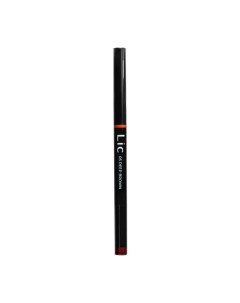 Карандаш механический для бровей с треугольным грифелем 05 Mechanical eyebrow pencil Deep brown 12 г Lic