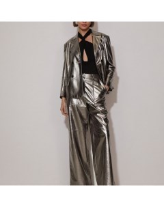 Серебряные женские брюки - купить в Москве в интернет-магазине Elemor.ru