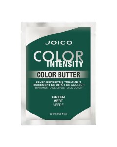 Тонирующая маска саше с интенсивным зеленым пигментом Color Intensity Care Butter Green Joico (сша)