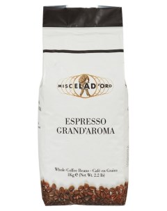 Кофе Miscela D oro Grand Aroma в зернах 1 кг Miscela d'oro