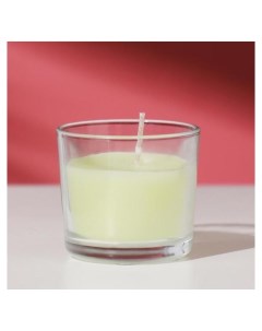 Свеча ароматическая в стакане алания Зеленый чай Nnb