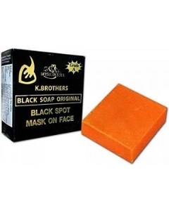 Мыло Black Spot Mask On Face для Лица с Экстрактами Трав Против Акне и Черных Точек 50г K.brothers