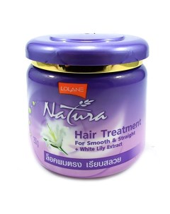 Маска Natural Hair Treatment для Гладких и Прямых Волос с Экстрактом Белой Лилии 250 мл Lolane