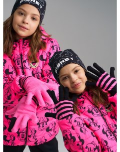 Перчатки трикотажные для девочки 2 пары в комплекте Playtoday tween