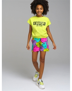 Шорты трикотажные для девочек Playtoday tween