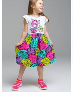 Платье трикотажное для девочек Playtoday kids