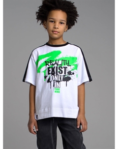 Фуфайка трикотажная для мальчиков (футболка) Playtoday tween