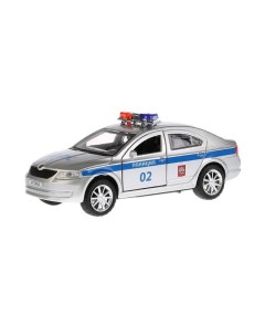 Машина Skoda Octavia Полиция инерционная 12 см Технопарк