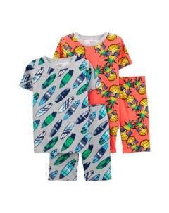 Пижама для мальчика Ананасы и серф 2 шт 3N003710 Carter`s
