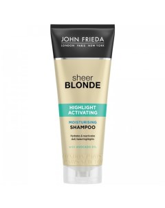 Sheer Blonde Шампунь увлажняющий активирующий для светлых волос 250 мл John frieda