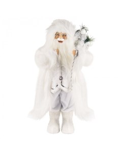 Дед Мороз белоснежный 46 см Maxitoys