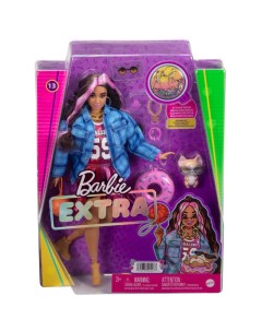 Кукла Экстра в платье баскетбольный стиль Barbie